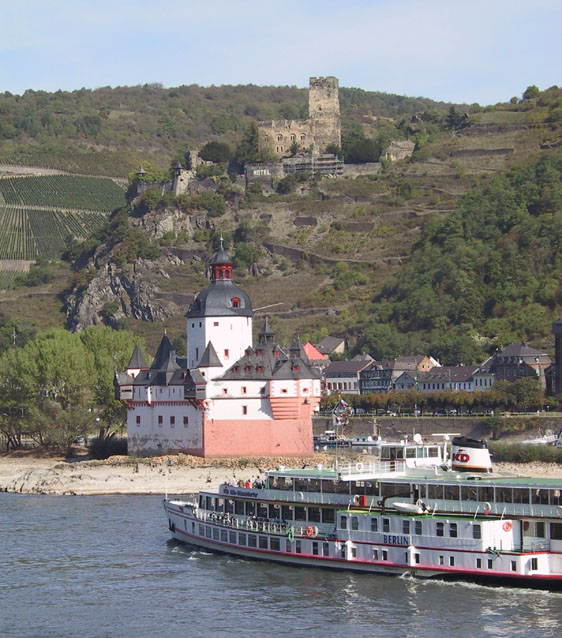 Kaub, along the Rhine
