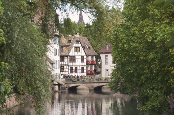 Petit France area of Strasbourg